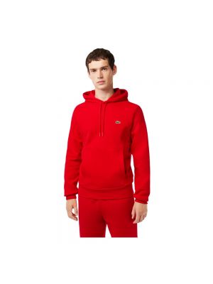 Hoodie Lacoste rot