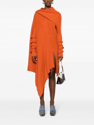 Asymmetrisches kleid Marques'almeida orange
