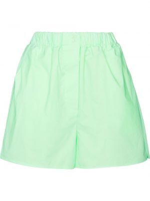 Bomull shorts Frankie Shop grønn