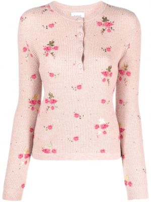 Kvetinový sveter s potlačou Barrie