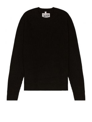 Шерстяной свитер Schott черный