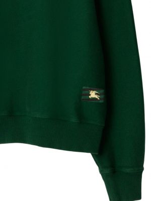 Sweatshirt aus baumwoll Burberry grün