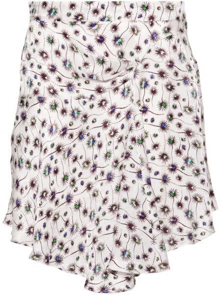 Mini suknja s cvjetnim printom s printom Isabel Marant