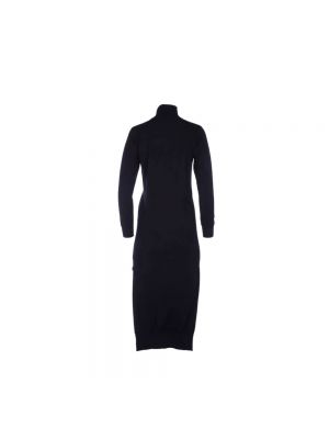 Sukienka długa z kaszmiru Cashmere Company czarna