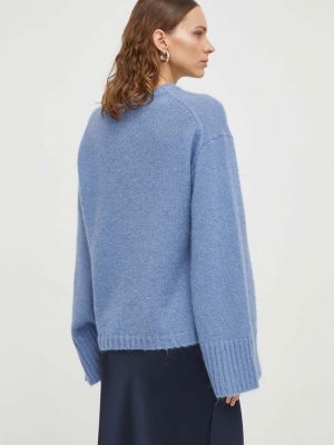 Vlněný svetr By Malene Birger modrý