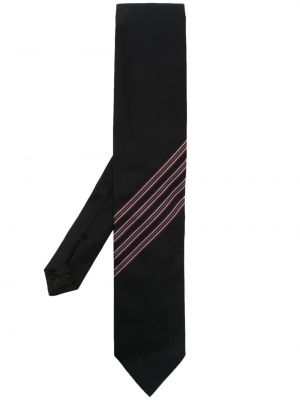 Cravate en soie Lanvin noir