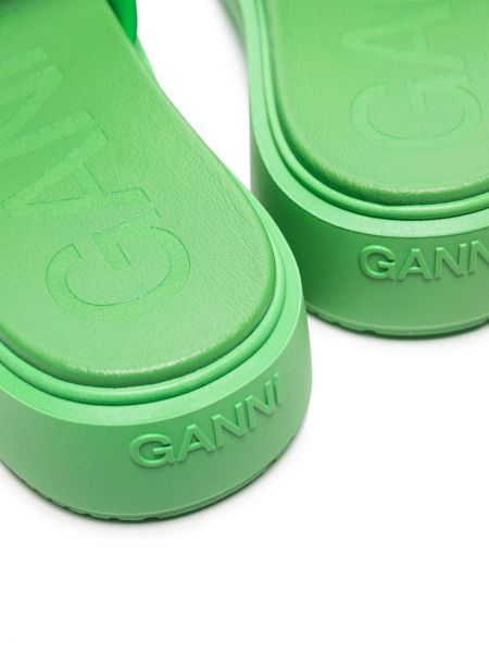 Sandály Ganni zelené