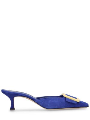 Mules Manolo Blahnik nero