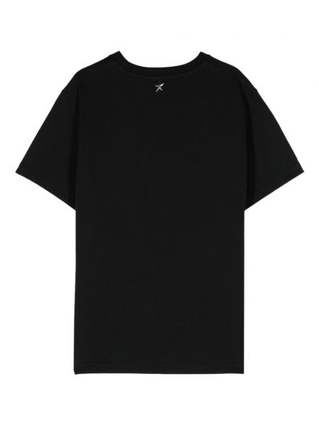 T-shirt aus baumwoll Mugler schwarz