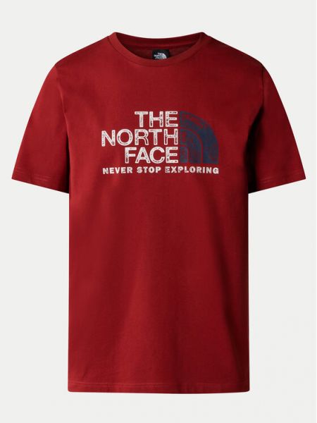 T-shirt The North Face rosso