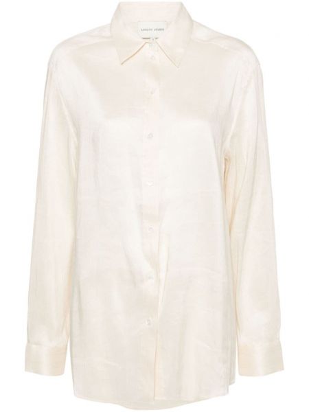 Oversize риза Loulou Studio бяло