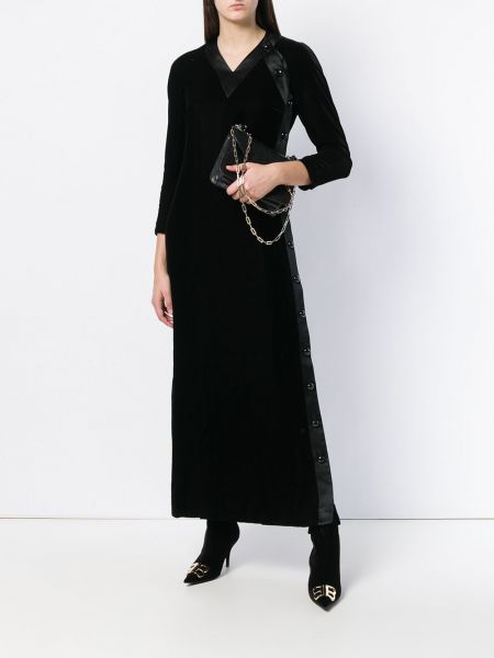 Vestido largo Valentino Pre-owned negro