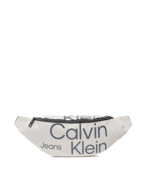 Torba sportowa Calvin Klein Jeans szara