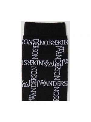 Calcetines a cuadros Jw Anderson negro