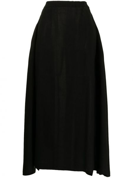 Falda larga Yohji Yamamoto negro