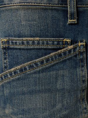 Jeans en coton Nili Lotan bleu