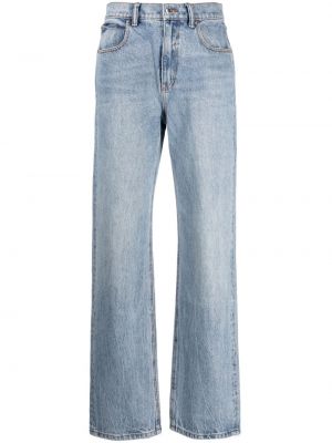 Voľné bavlnené džínsy s rovným strihom Alexander Wang