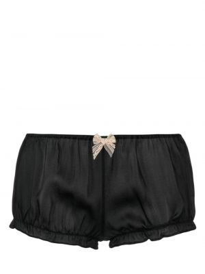 Hedvábné kalhotky Kiki De Montparnasse černé