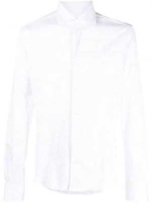 Памучна риза Orian бяло