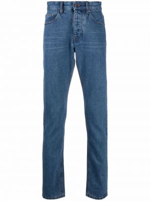 Jeans skinny slim avec poches Ami Paris bleu