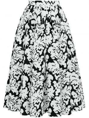 Midi φούστα με σχέδιο Alexander Mcqueen