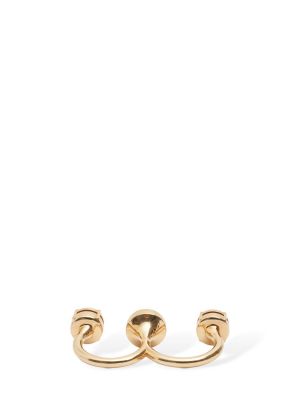 Kristallidega sõrmus Versace kuldne