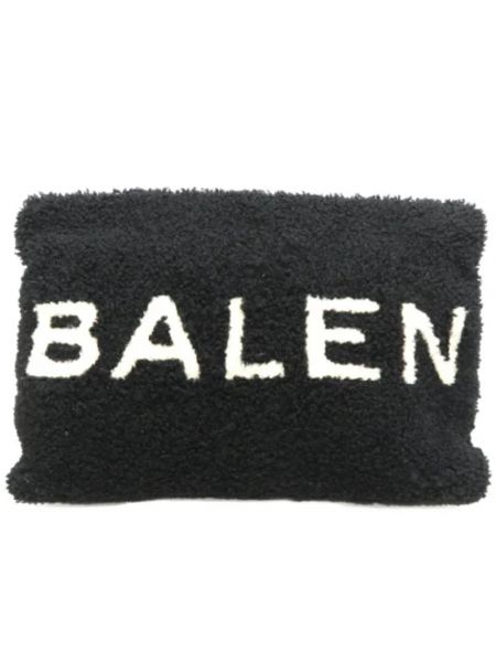 Kopertówka wełniana retro Balenciaga Vintage czarna