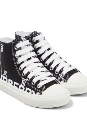 Sneakers for gutter Burberry Kids svart