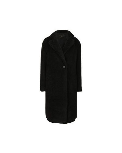 Пальто Emporio Armani, черное
