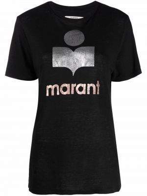 Camiseta Isabel Marant étoile negro