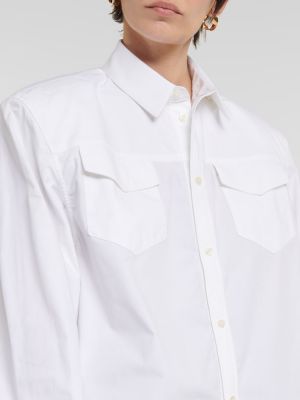 Bavlněná košile Wardrobe.nyc bílá