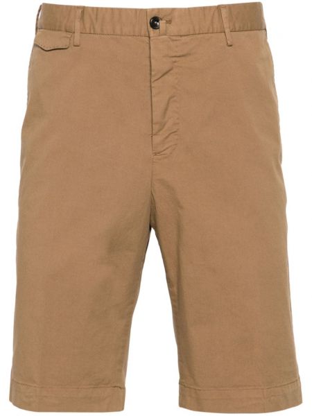 Pantaloni chino slim fit din bumbac Pt Torino maro