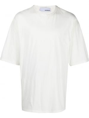 Koszulka z okrągłym dekoltem relaxed fit Costumein biała