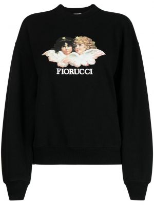 Sweatshirt mit print Fiorucci schwarz