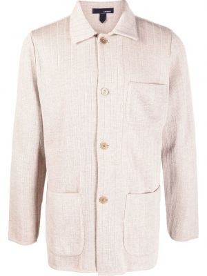 Woll strickjacke Lardini beige