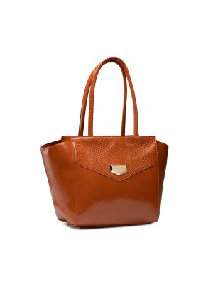 Nakupovalna torba Monnari oranžna