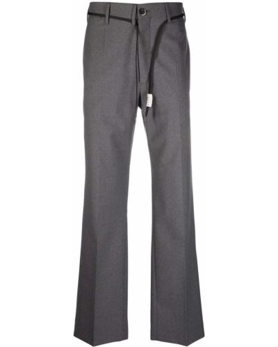 Pantalones con cordones Marni gris