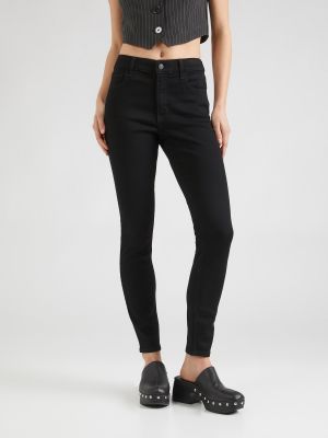 Skinny fit traperice Hollister crna