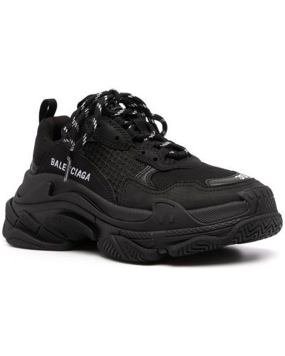 Sneakersy Balenciaga Triple S czarne