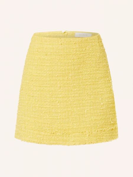 Твидовая юбка Nvsco желтая