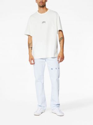 T-shirt en coton à imprimé Rta blanc