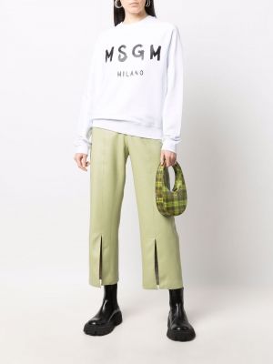 Sweatshirt mit print Msgm