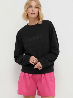 Топ с длинным рукавом Calvin Klein Underwear черный