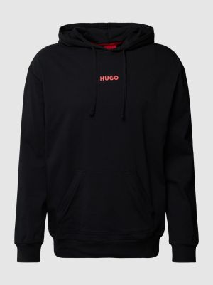 Bluza z kapturem Hugo czarna