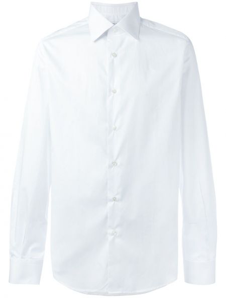 Klasyczna biała koszula zapinane na guziki Fashion Clinic Timeless