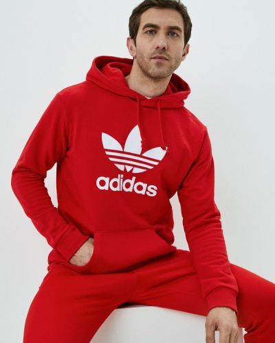 Толстовка Adidas Originals, красная