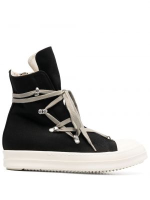 Blonder snøring sneakers Rick Owens Drkshdw svart