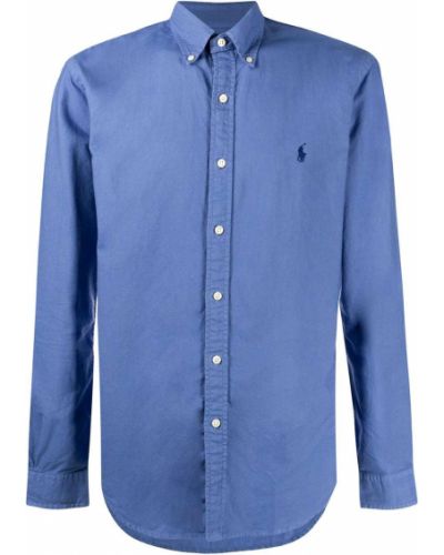 Krekls ar izšuvumiem Polo Ralph Lauren zils