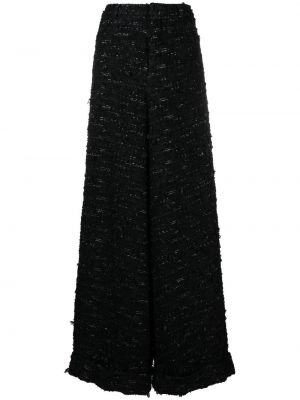 Pantalon en tweed R13 noir
