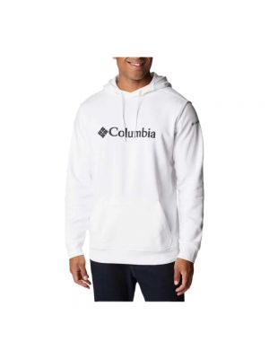 Bluza z kapturem Columbia biała